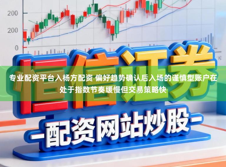 专业配资平台入杨方配资 偏好趋势确认后入场的谨慎型账户在处于指数节奏缓慢但交易策略快