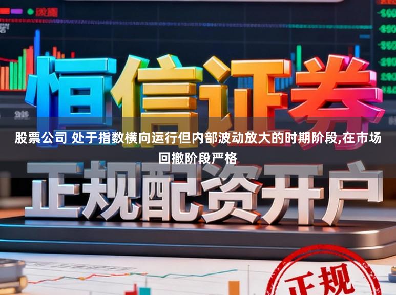 股票公司 处于指数横向运行但内部波动放大的时期阶段，在市场回撤阶段严格