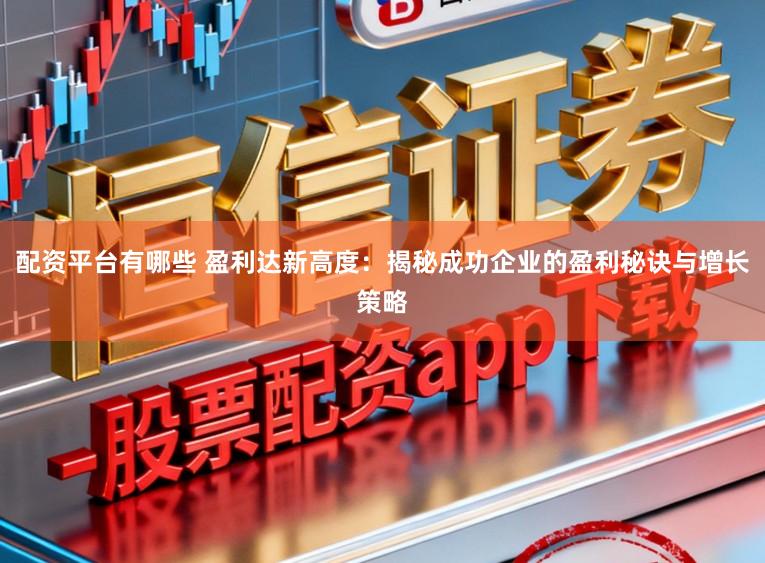 配资平台有哪些 盈利达新高度：揭秘成功企业的盈利秘诀与增长策略
